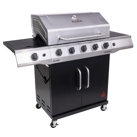 The grills have round black bodies with silveraluminum trim. . Char broil replacement grill
